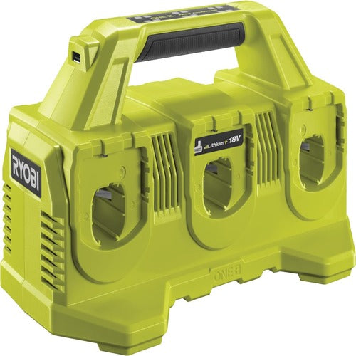 RYOBI P135 18V One+ 6 Port Lithium Ion Battery Supercharger